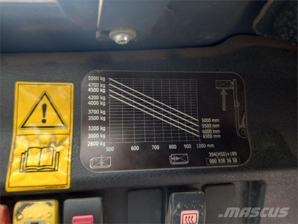 Linde H50D Tehnika ar dīzeļa dzinēju