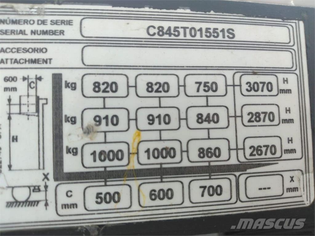 Yale MS10E Iekraušanas tehnika- Citi