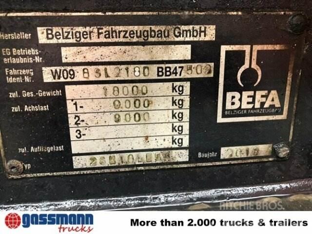 BEFA 2SK18LE-58 Kokvedēju piekabes