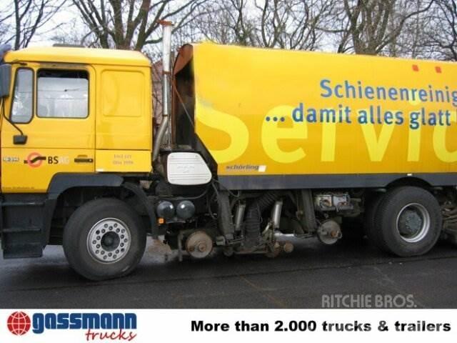 MAN T31 19.314 4x2 Ielu tīrīšanas mašīnas
