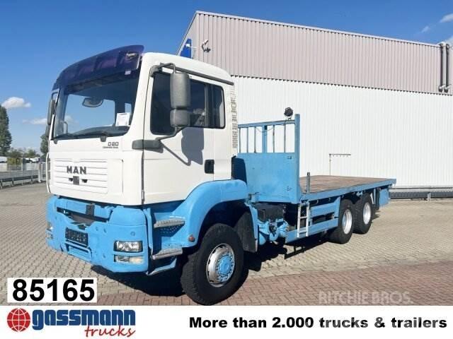 MAN TGA 26.310 6X6 BB Platformas/izkraušana no sāniem