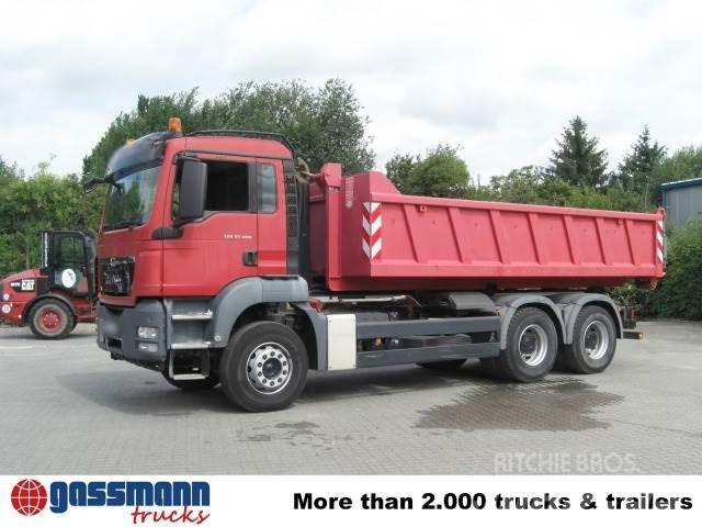 MAN TGS 33.400 6x4 BL Treileri ar āķi