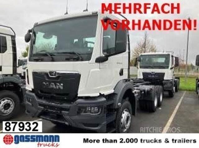 MAN TGS 33.440 6x4 BB Šasija ar kabīni