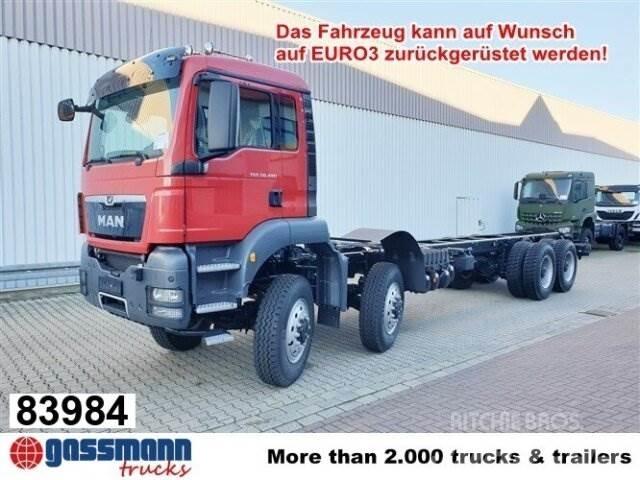MAN TGS 41.480 8X6 BB Šasija ar kabīni