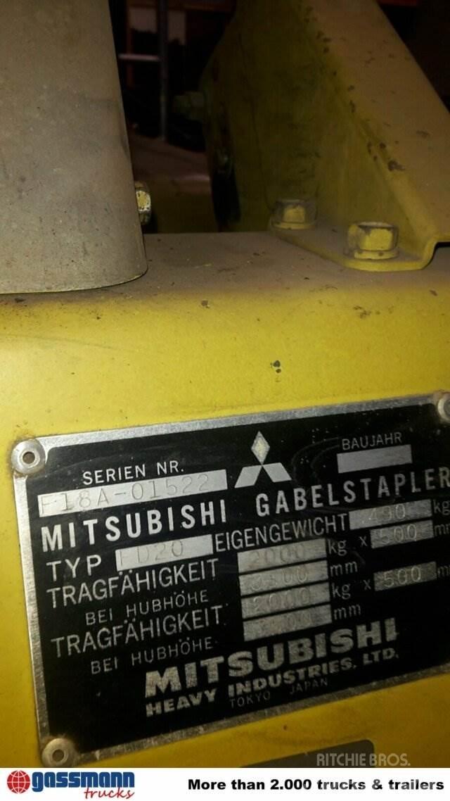 Mitsubishi FD20 Būvniecība- Citi