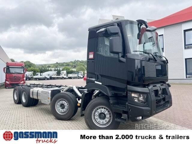 Renault C 480 8x4 Treileri ar āķi