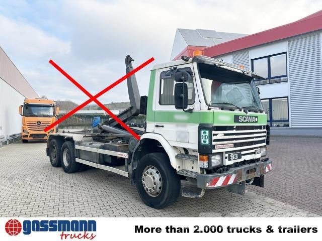 Scania P93 HK 250 6x4L Šasija ar kabīni