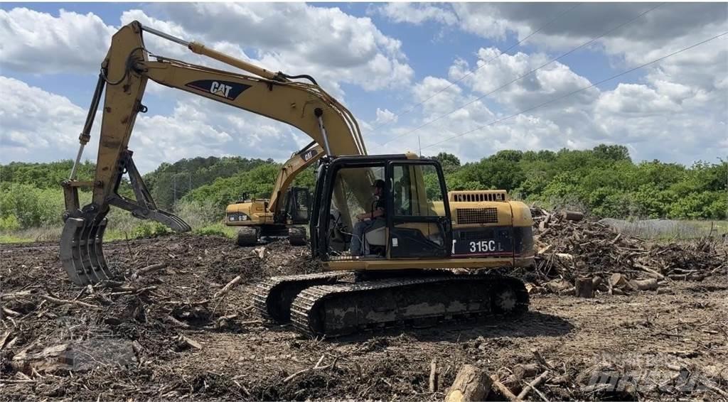 CAT 315C Kāpurķēžu ekskavatori