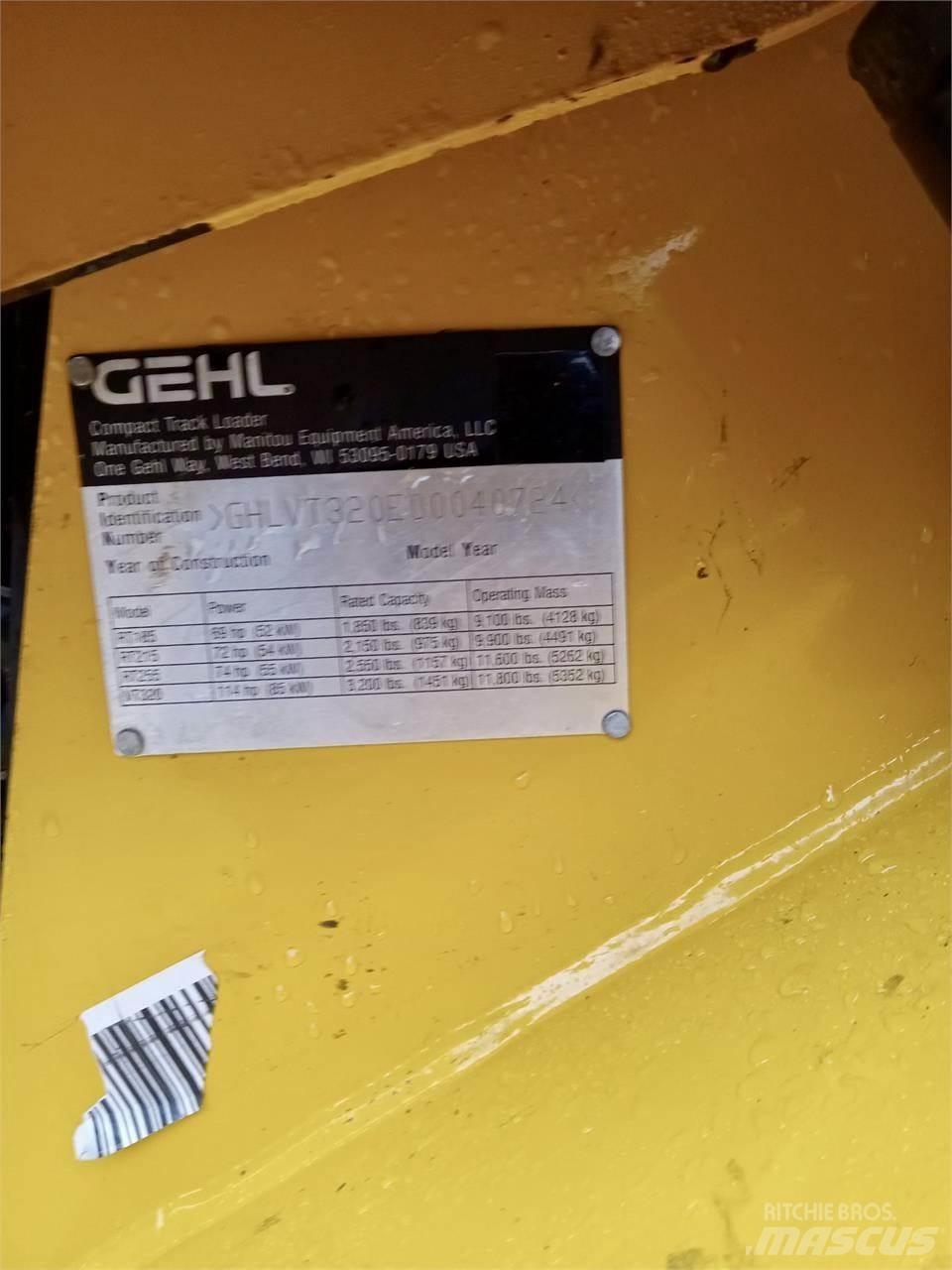 Gehl VT320 Lietoti riteņu kompaktiekrāvēji