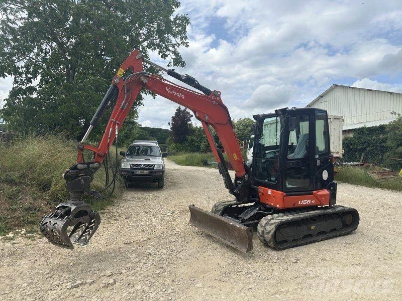 Kubota U56-5 Mini ekskavatori < 7 t