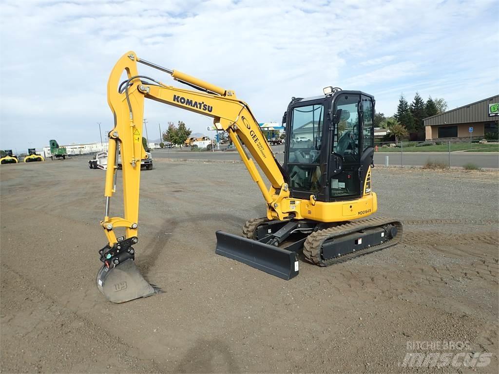Komatsu PC35MR-5 +1 Kāpurķēžu ekskavatori