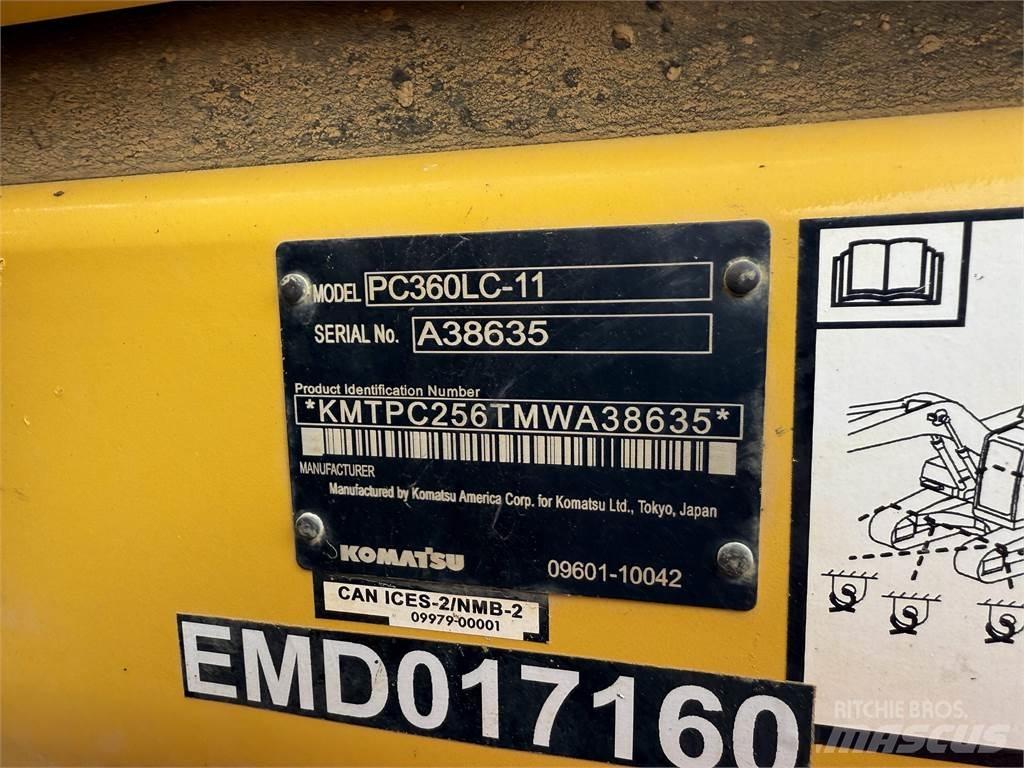 Komatsu PC360LC-11 +1 Kāpurķēžu ekskavatori
