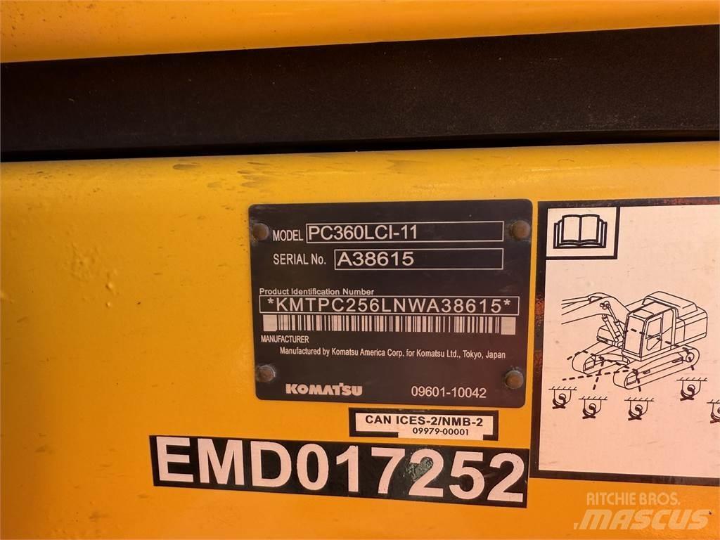 Komatsu PC360LCi-11 Kāpurķēžu ekskavatori