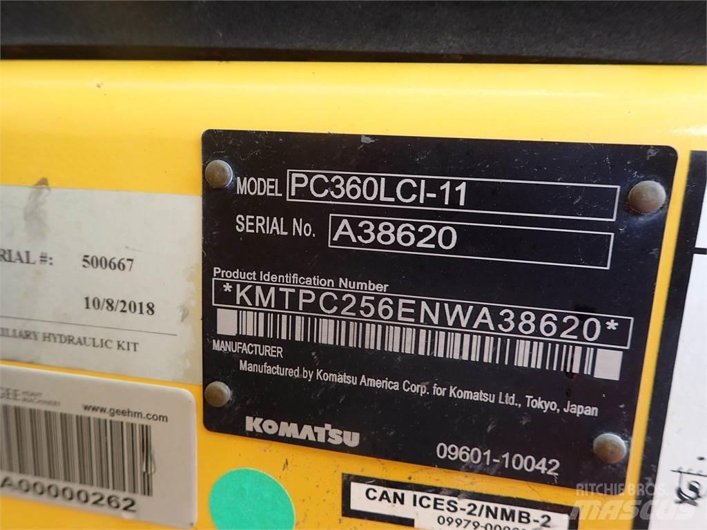 Komatsu PC360LCi-11 Kāpurķēžu ekskavatori