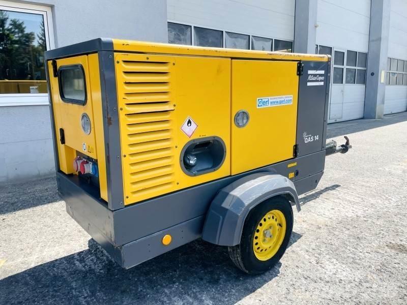 Atlas Copco QAS14 PDS Dīzeļģeneratori