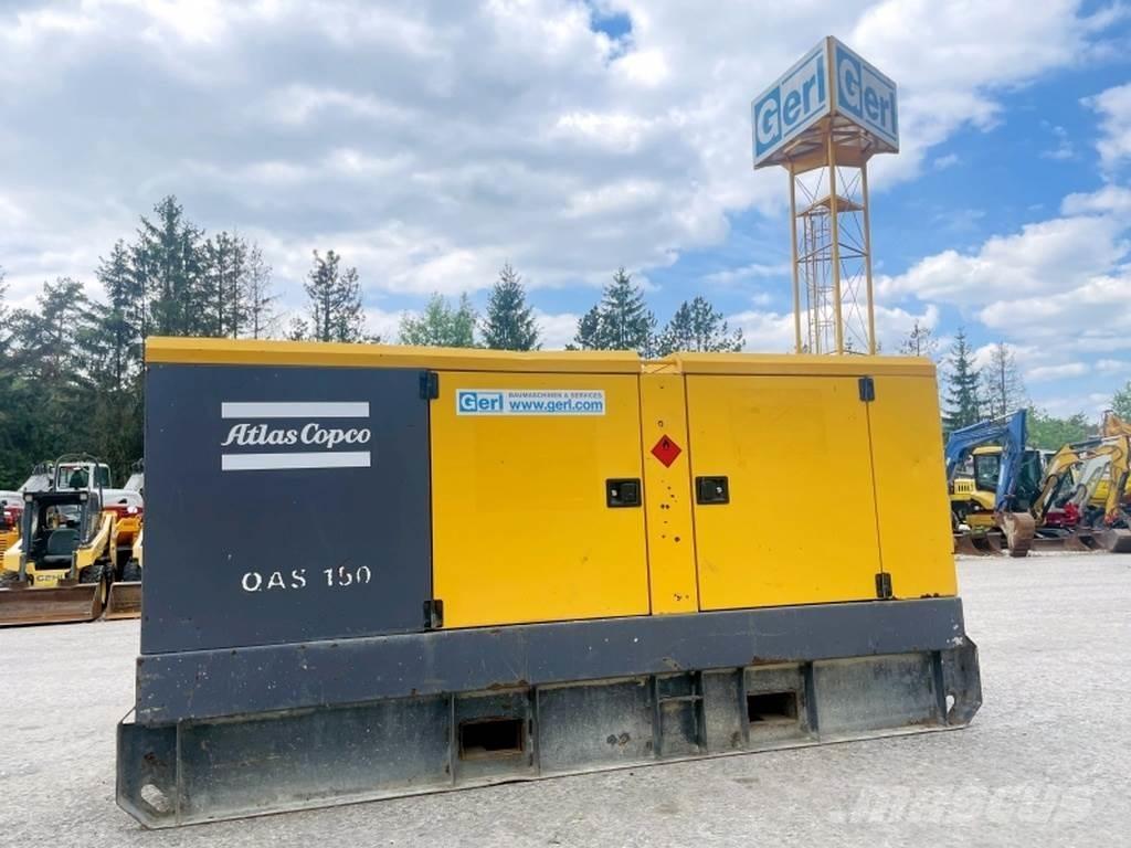 Atlas Copco QAS150 VOD Dīzeļģeneratori