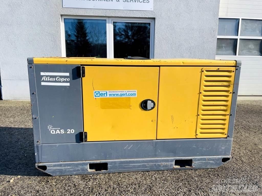 Atlas Copco QAS20 PDS Dīzeļģeneratori