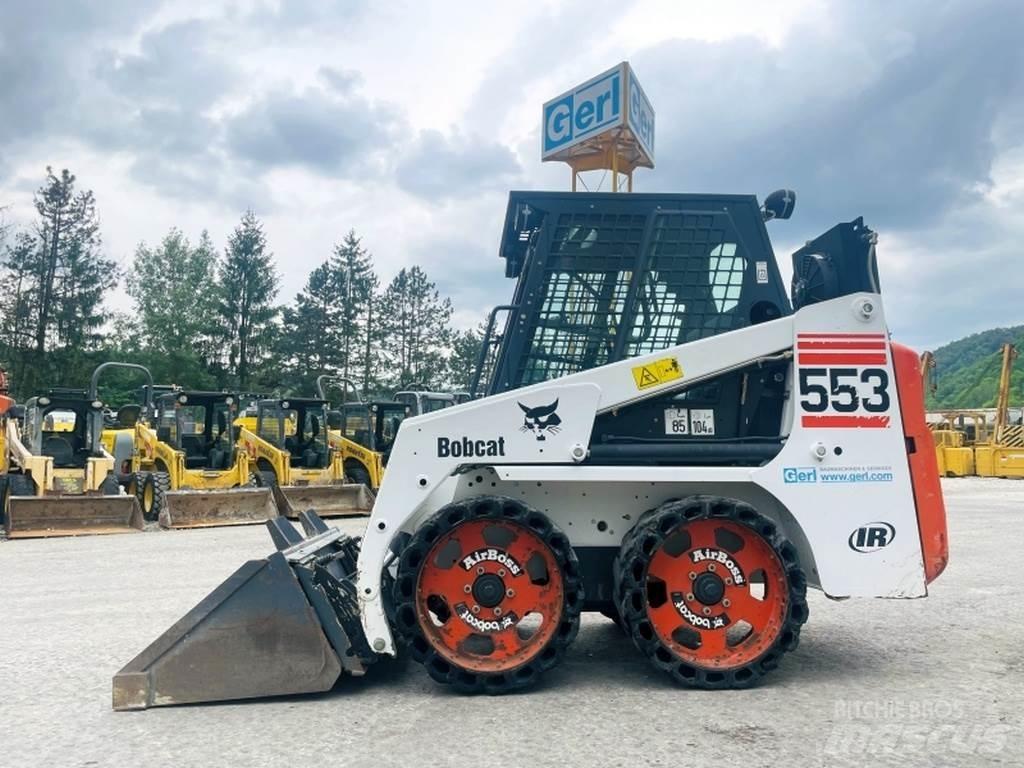 Bobcat 553 Lietoti riteņu kompaktiekrāvēji
