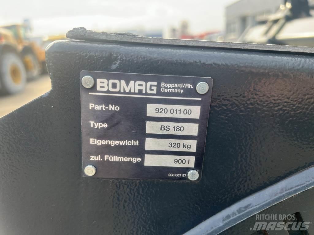 Bomag BS 180 Divvalču grunts veltņi