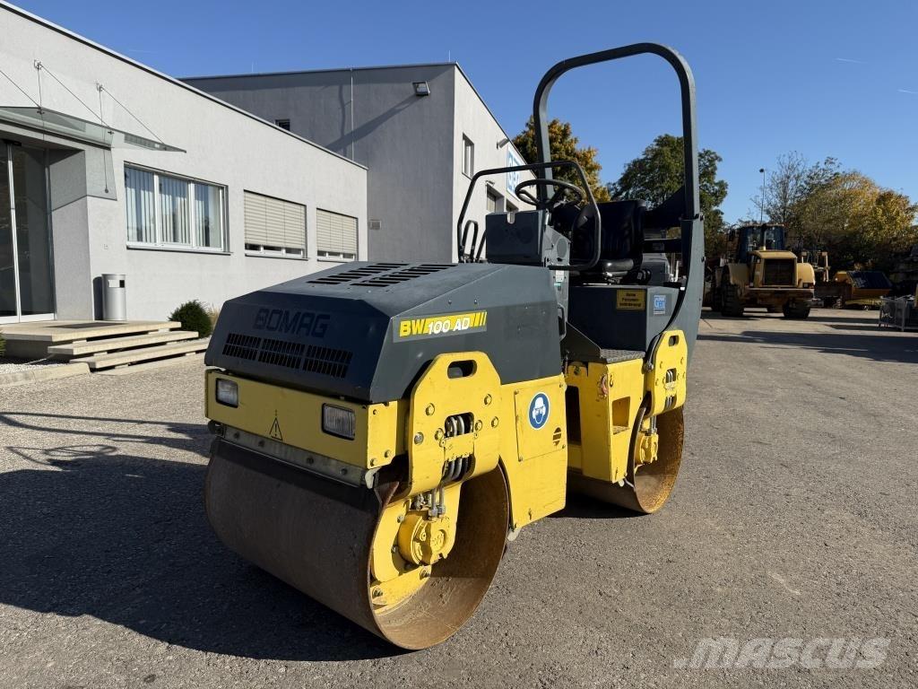 Bomag BW 100 AD-3 Divvalču grunts veltņi