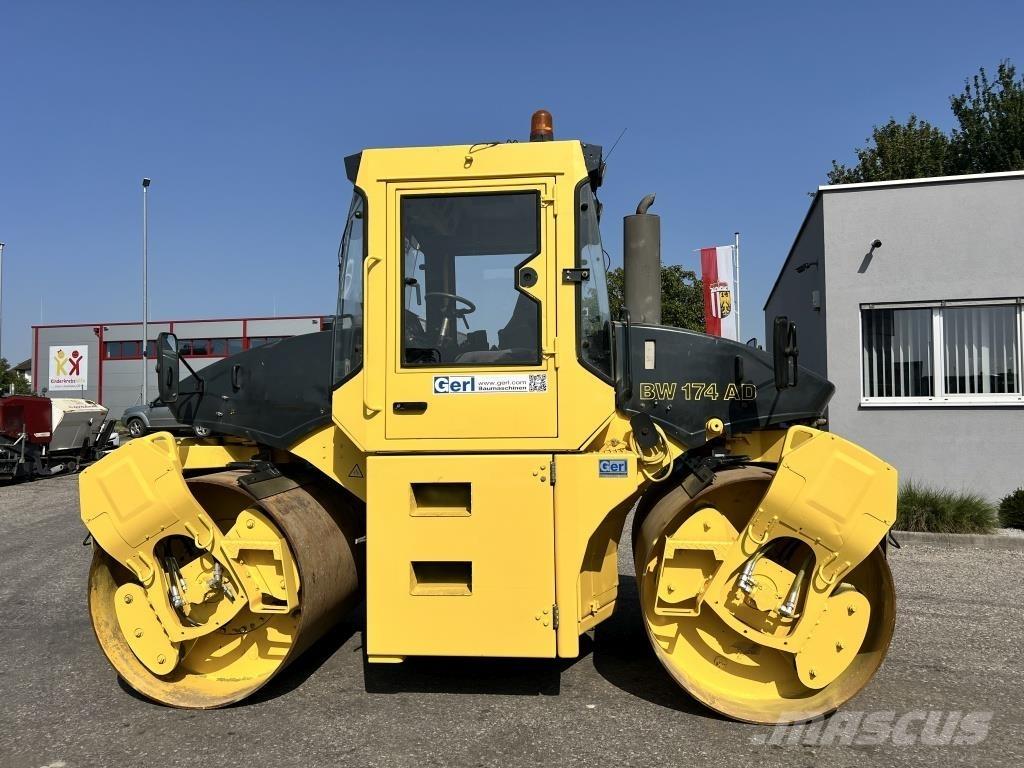 Bomag BW 174 AD Divvalču grunts veltņi