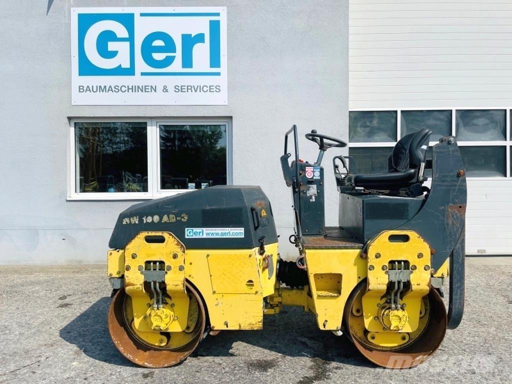 Bomag BW100 AD-3 Divvalču grunts veltņi