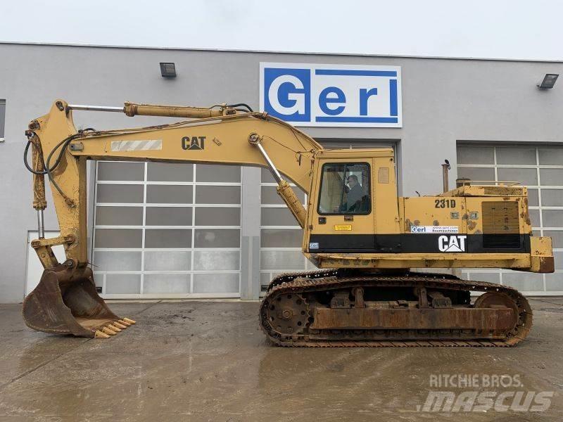 CAT 231 D Kāpurķēžu ekskavatori