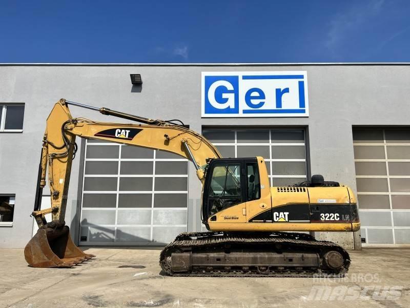CAT 322 C LN Kāpurķēžu ekskavatori