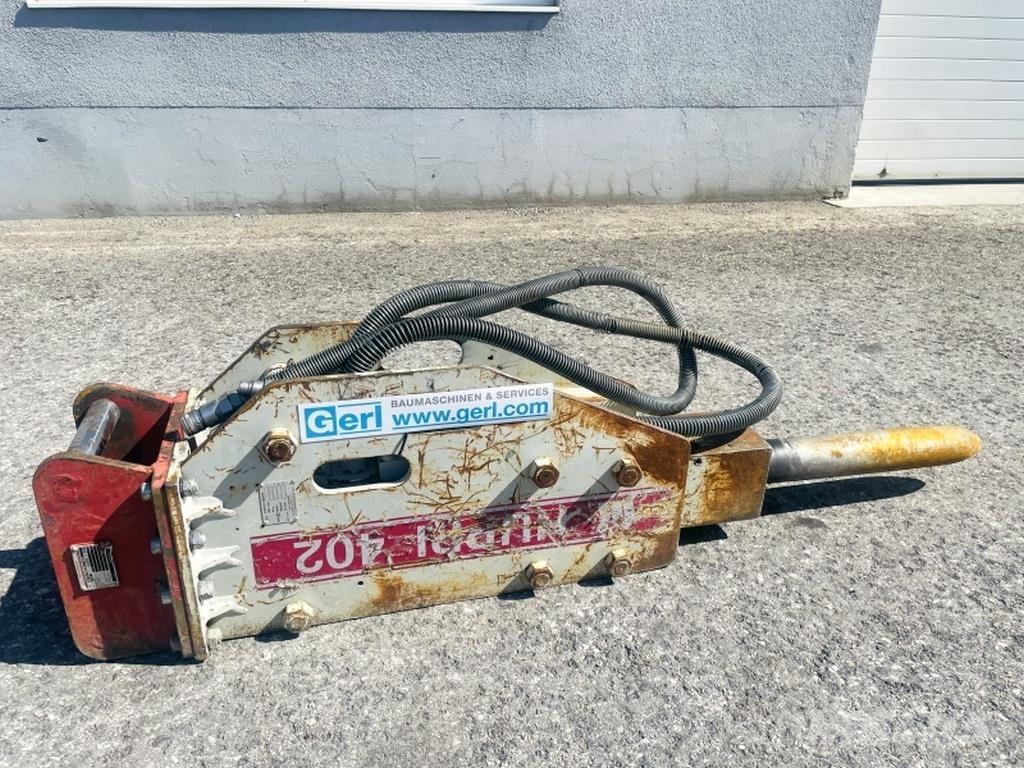  Huppi 402 Hidrauliskie pāļu āmuri