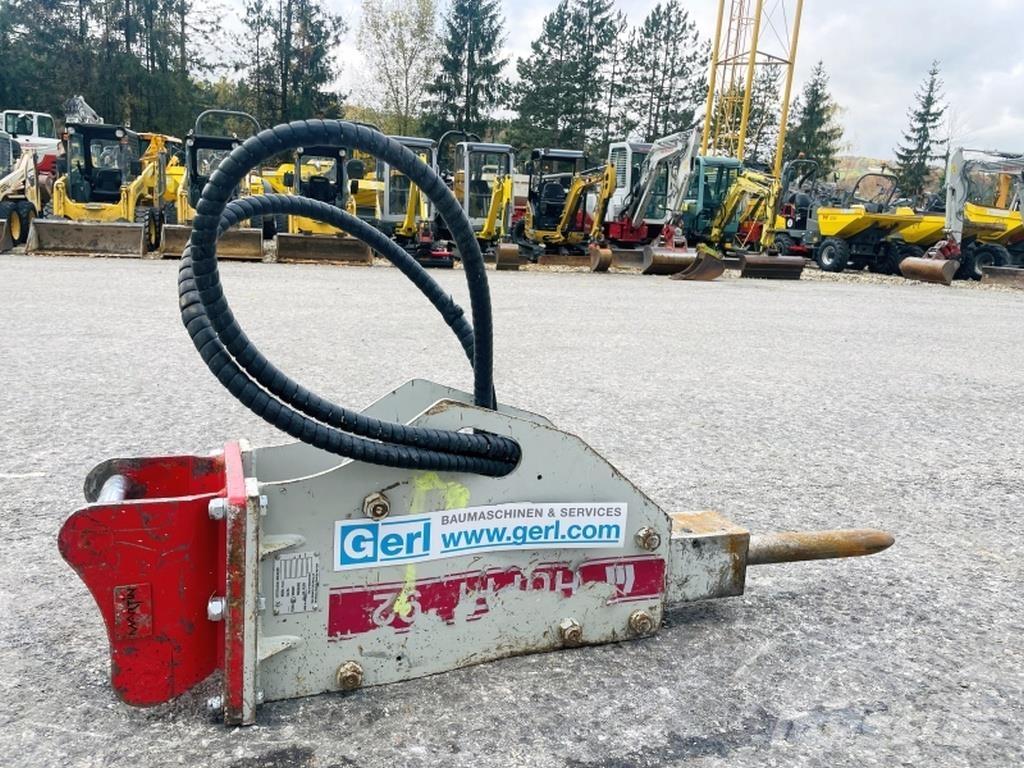  Huppi 92 Hidrauliskie pāļu āmuri