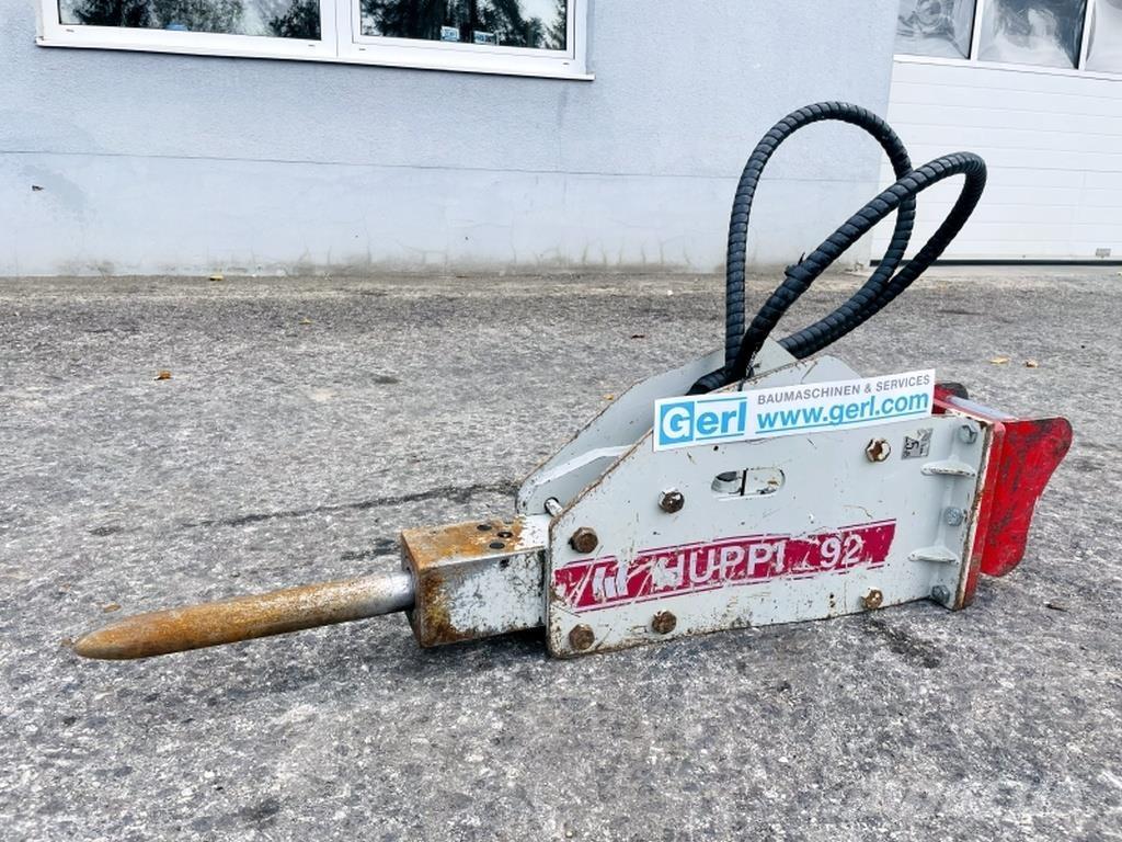  Huppi 92 Hidrauliskie pāļu āmuri