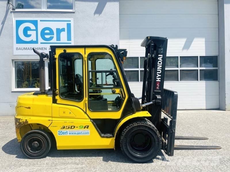 Hyundai 35D-9A Tehnika ar dīzeļa dzinēju