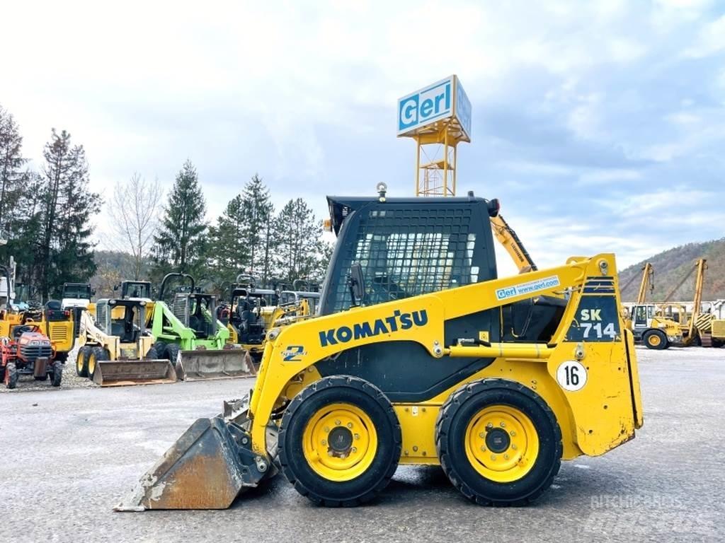 Komatsu SK714 Lietoti riteņu kompaktiekrāvēji