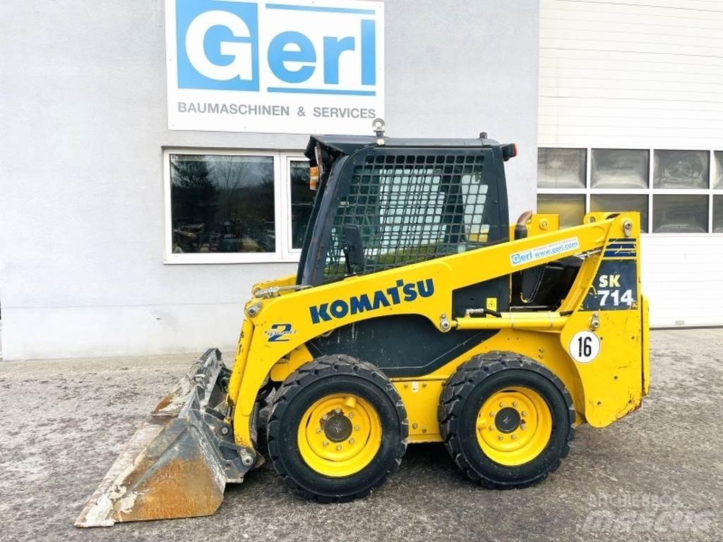 Komatsu SK714 Lietoti riteņu kompaktiekrāvēji