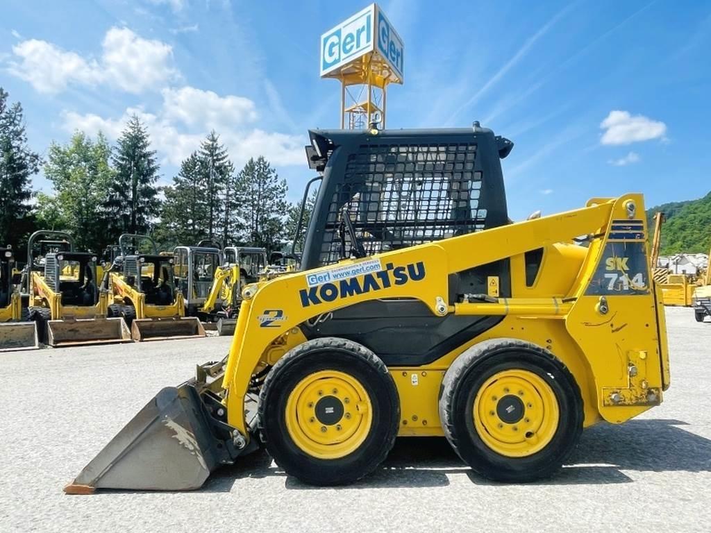 Komatsu SK714 Lietoti riteņu kompaktiekrāvēji