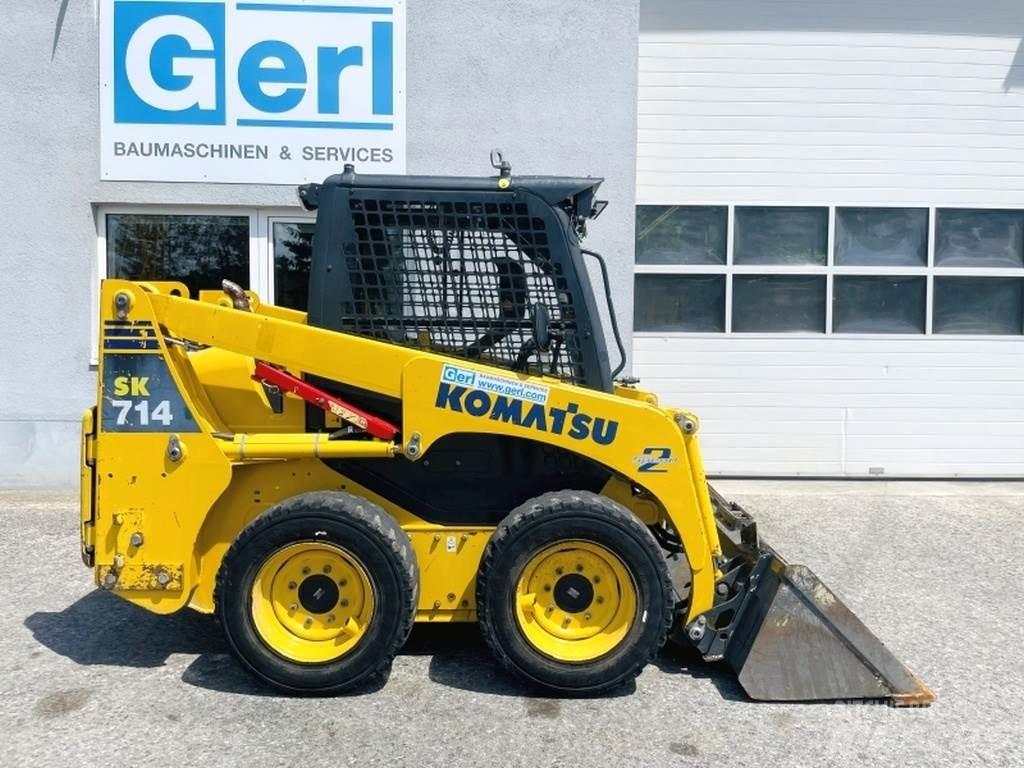 Komatsu SK714 Lietoti riteņu kompaktiekrāvēji