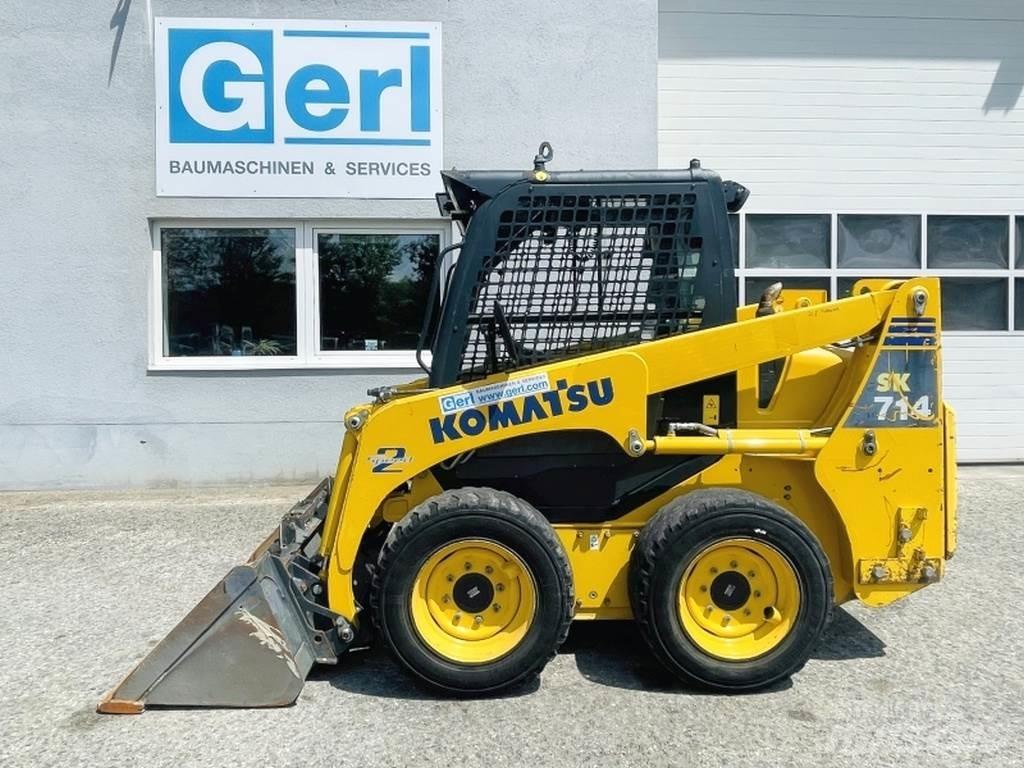 Komatsu SK714 Lietoti riteņu kompaktiekrāvēji