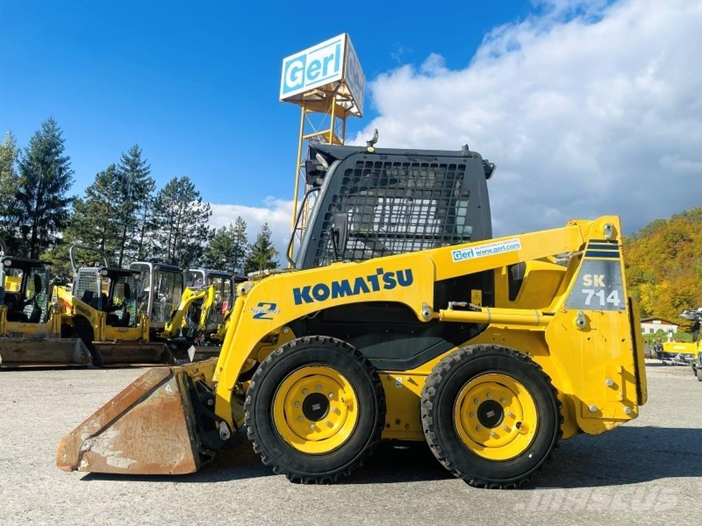 Komatsu SK714 Lietoti riteņu kompaktiekrāvēji