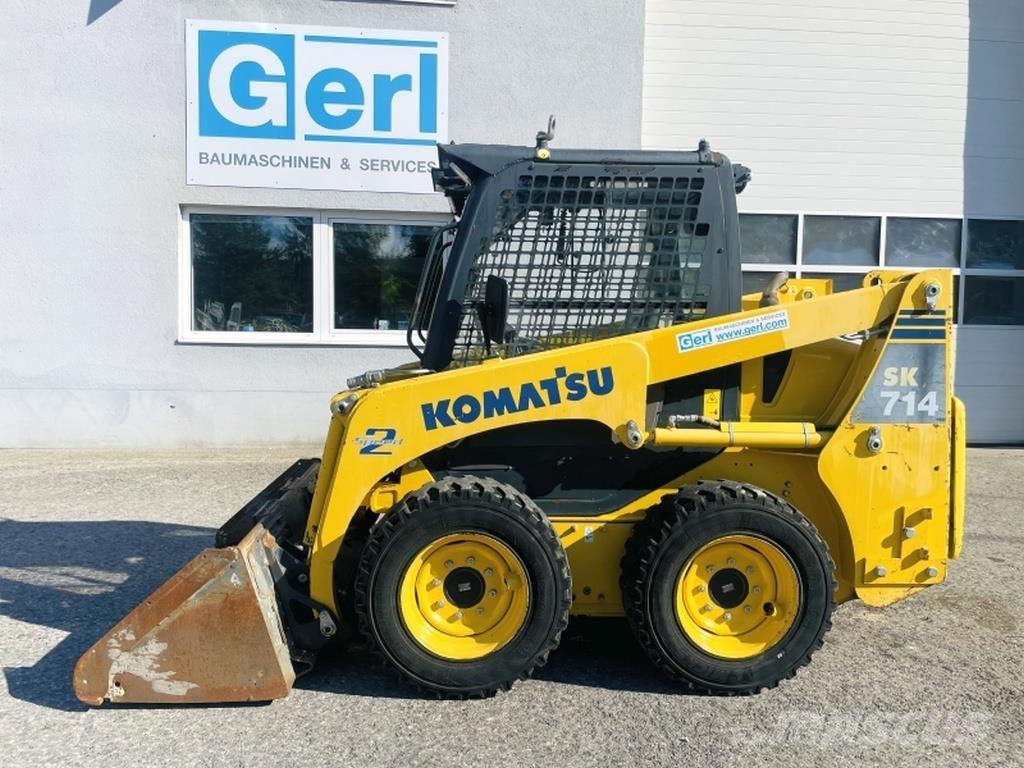 Komatsu SK714 Lietoti riteņu kompaktiekrāvēji