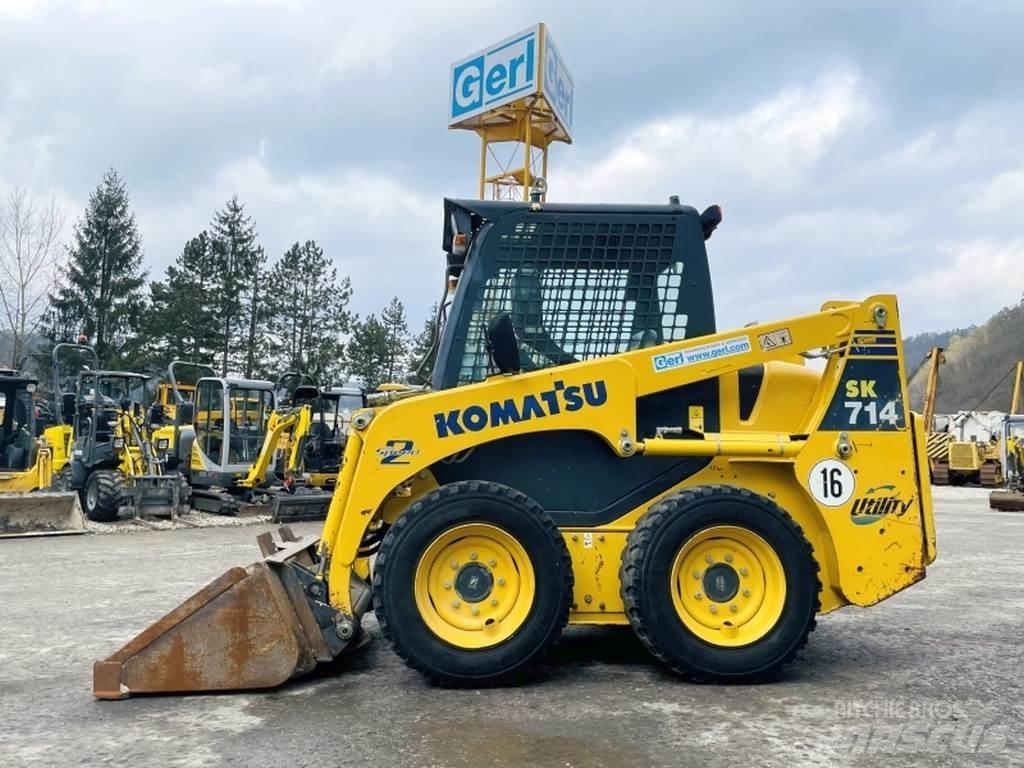 Komatsu SK714-5 Lietoti riteņu kompaktiekrāvēji