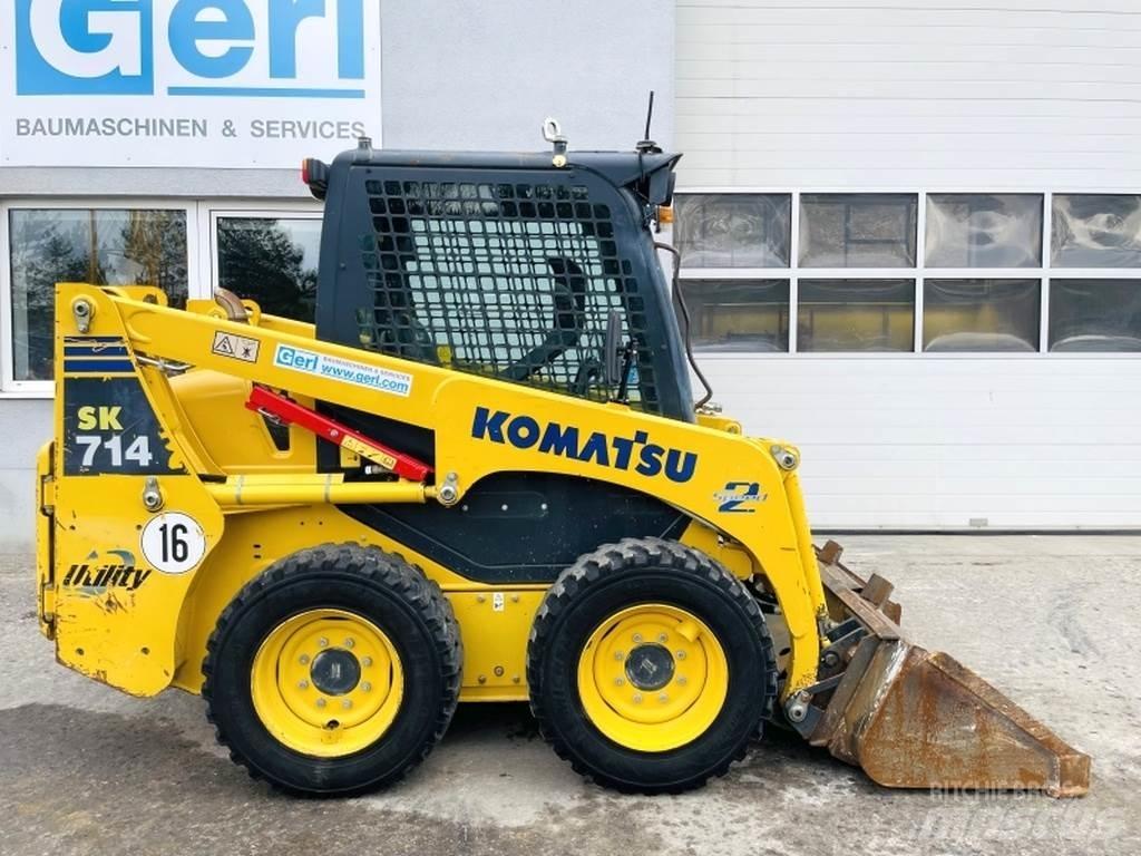 Komatsu SK714-5 Lietoti riteņu kompaktiekrāvēji