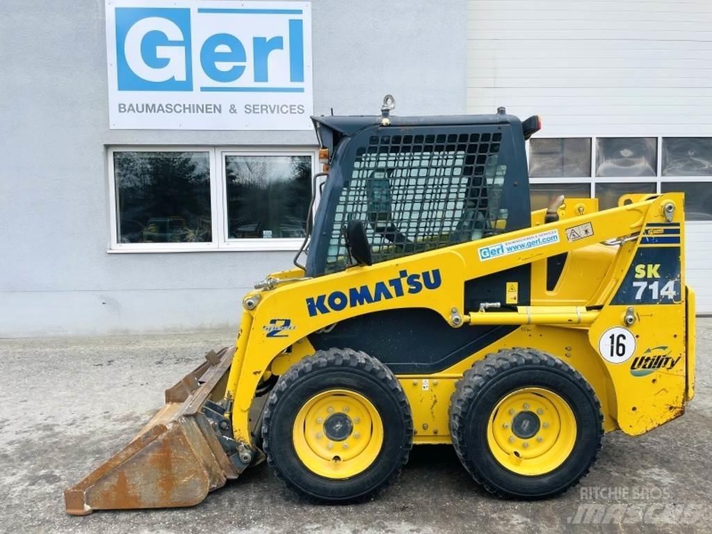 Komatsu SK714-5 Lietoti riteņu kompaktiekrāvēji