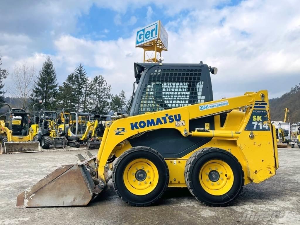 Komatsu SK714-5 Lietoti riteņu kompaktiekrāvēji