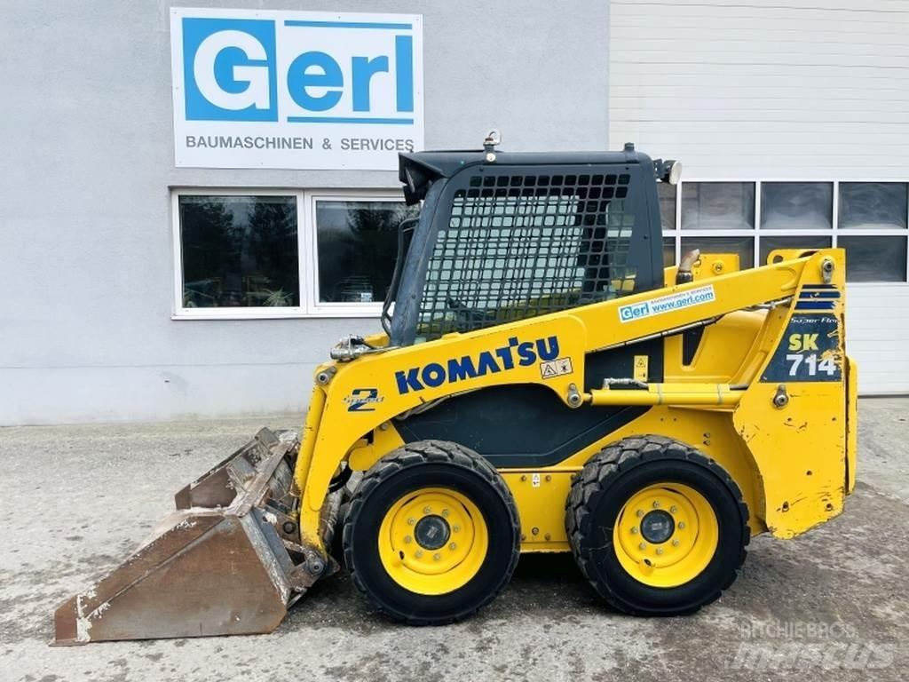 Komatsu SK714-5 Lietoti riteņu kompaktiekrāvēji