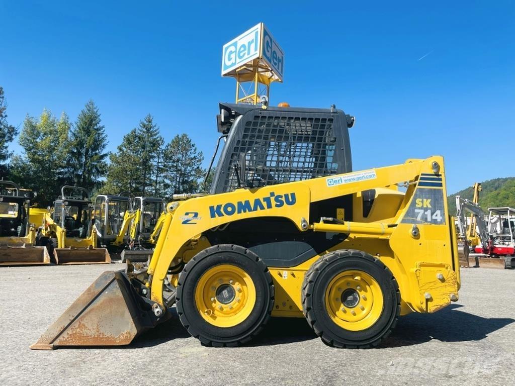 Komatsu SK714-5 Lietoti riteņu kompaktiekrāvēji