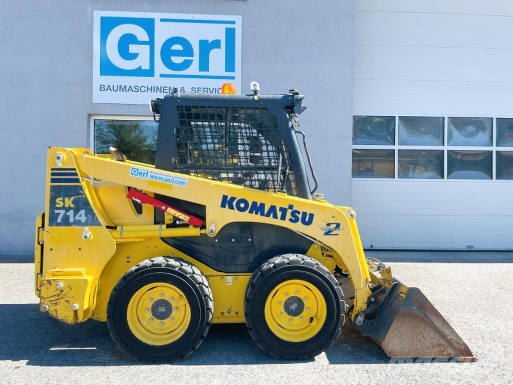 Komatsu SK714-5 Lietoti riteņu kompaktiekrāvēji