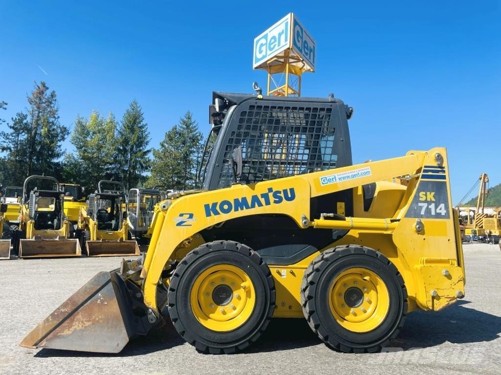 Komatsu SK714-5 Lietoti riteņu kompaktiekrāvēji