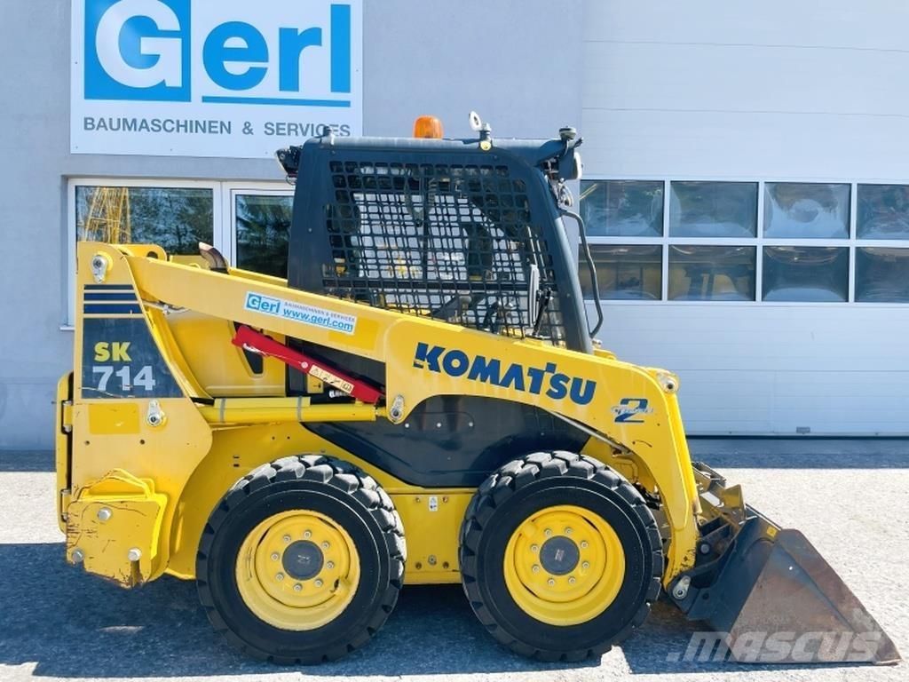 Komatsu SK714-5 Lietoti riteņu kompaktiekrāvēji