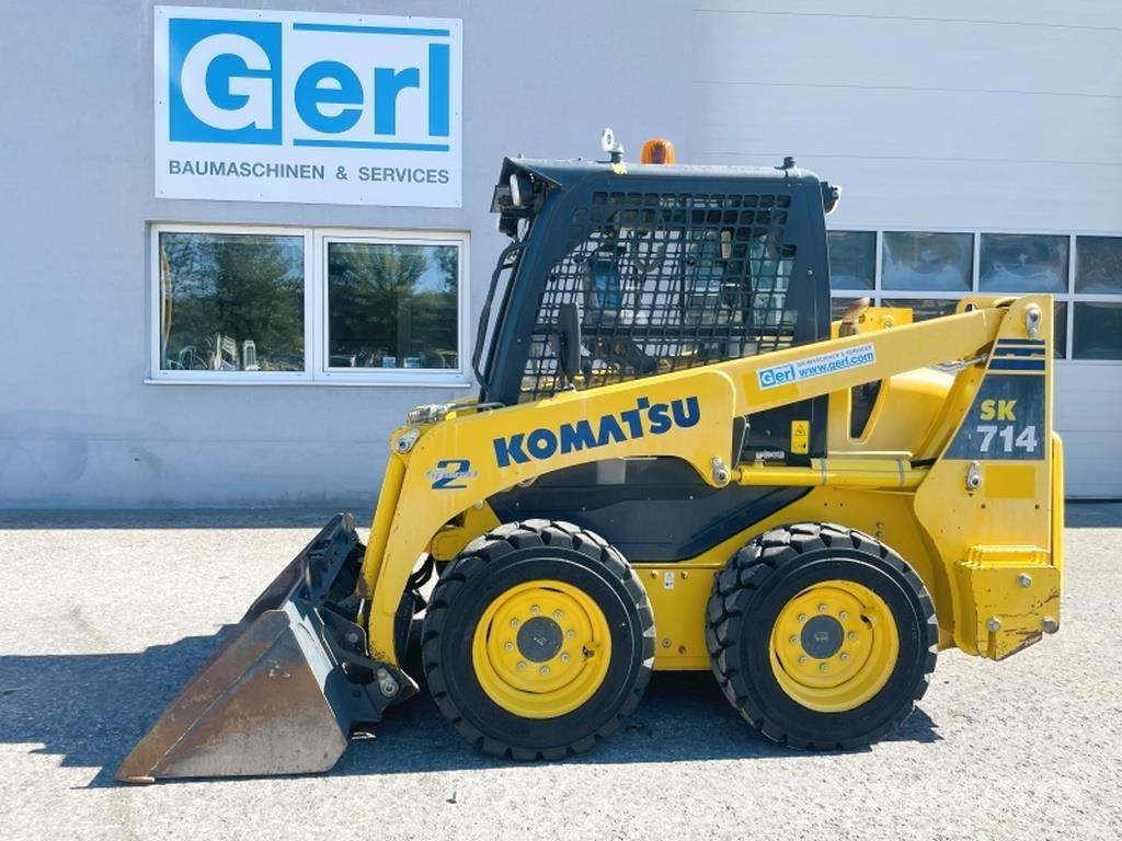 Komatsu SK714-5 Lietoti riteņu kompaktiekrāvēji