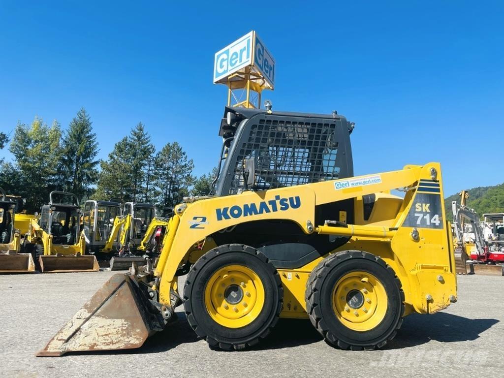 Komatsu SK714-5 Lietoti riteņu kompaktiekrāvēji